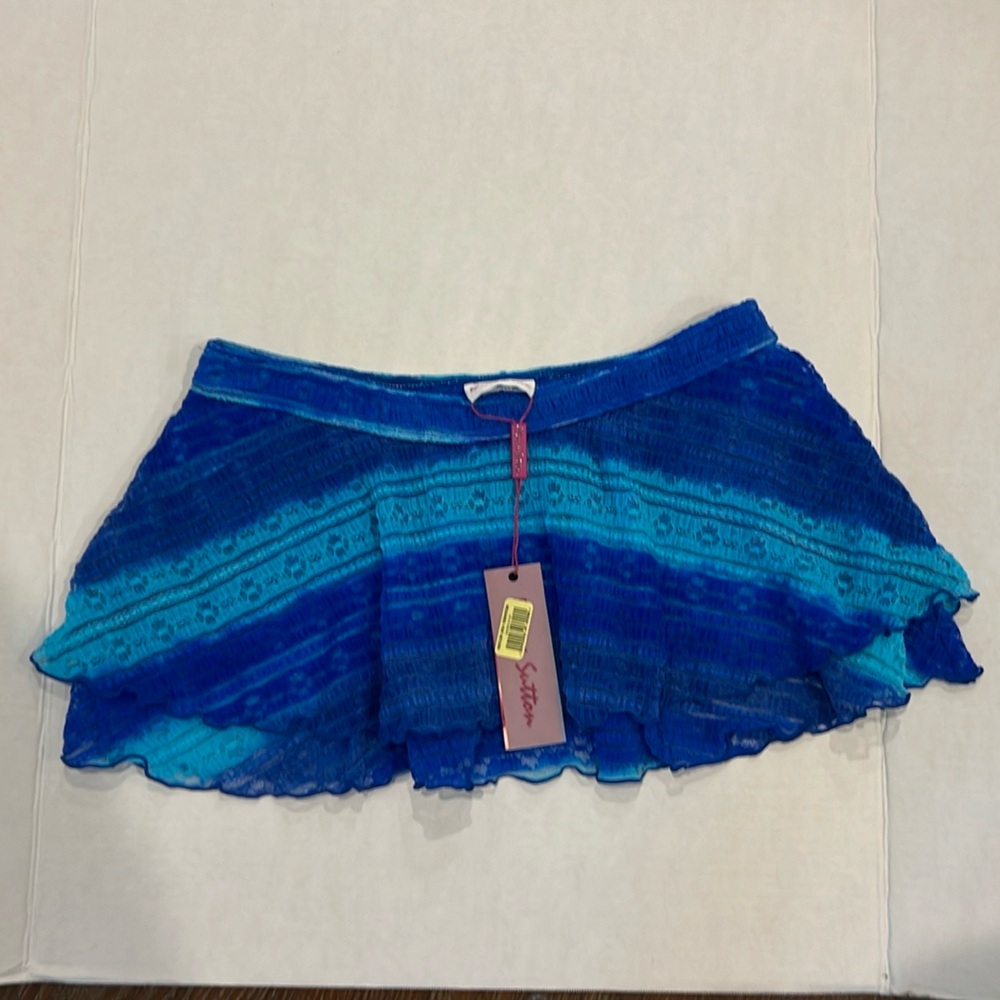 Rhona Sutton swim coverup skirt